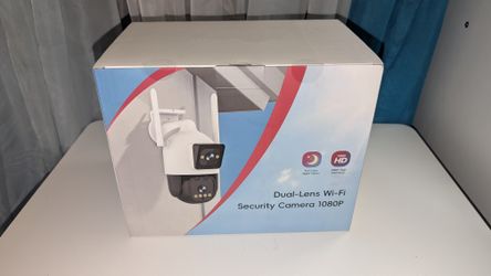 New AI Dual Lens Outdoor Security Camera 