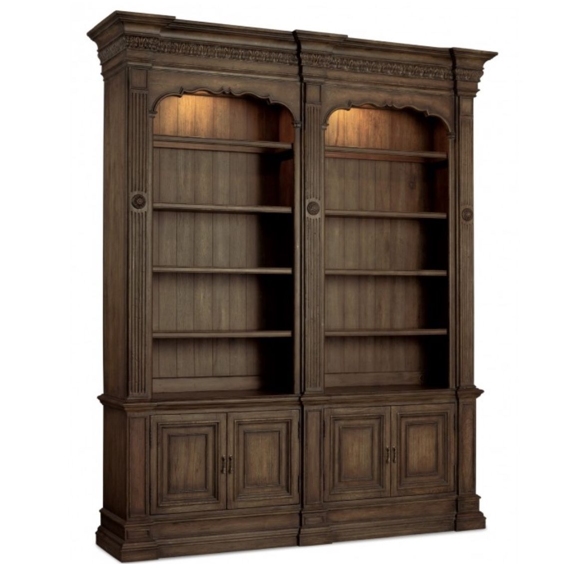 Rhapsody Double Bookcase By Hooker Furniture
