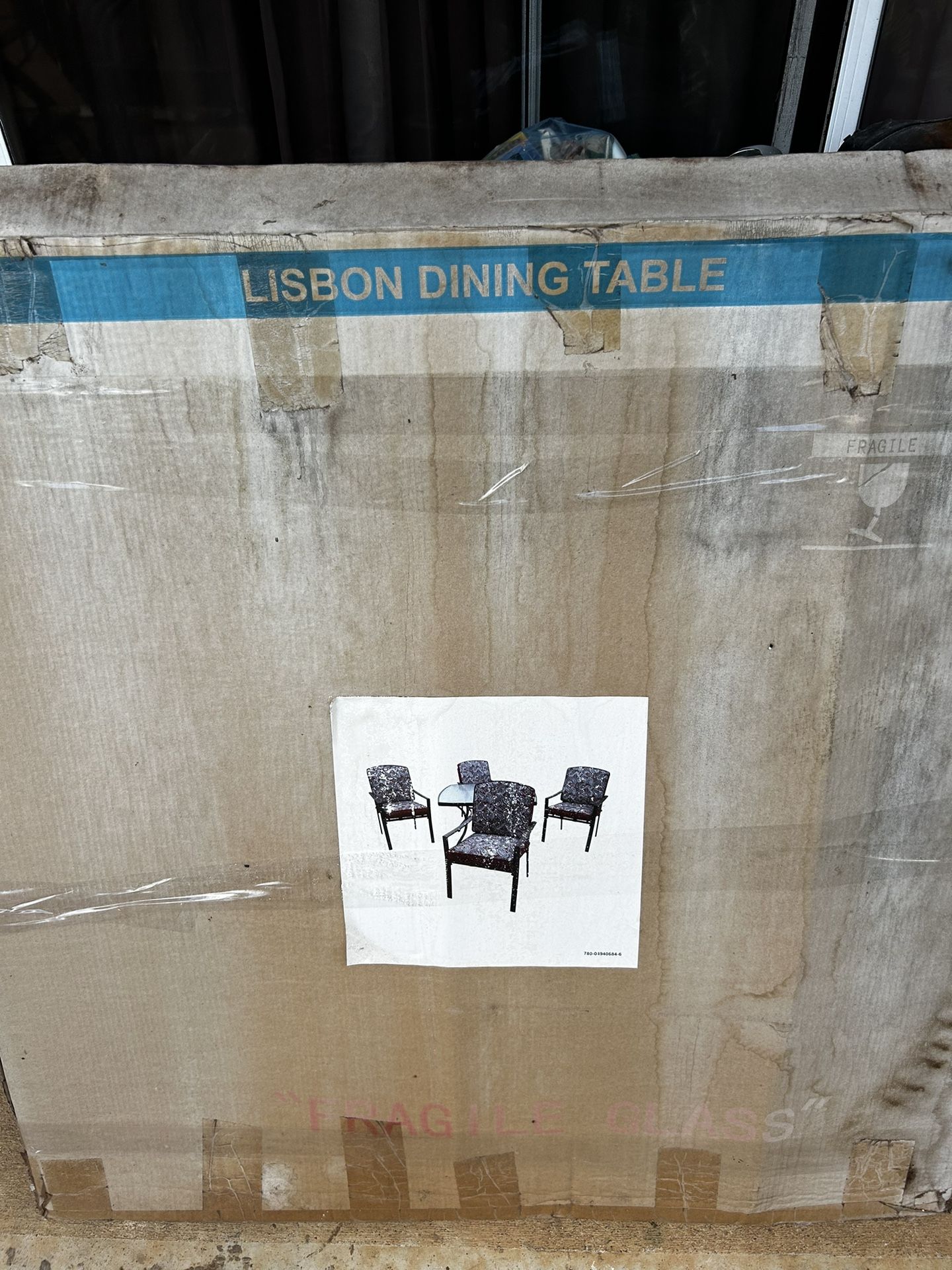 Glass Outdoor Grey Table