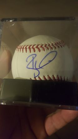 Brian wilson signed baseball