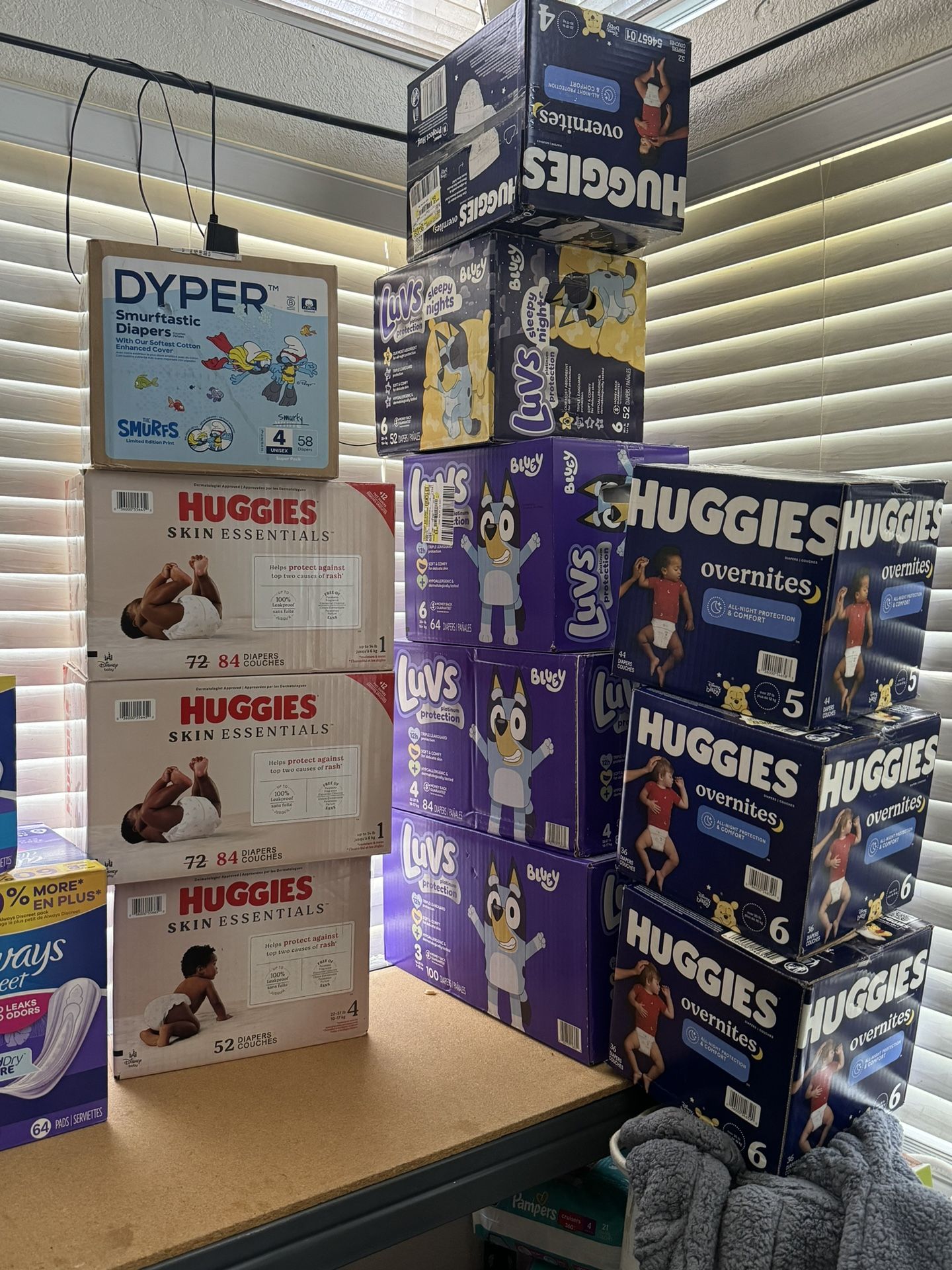 Diapers Huggies, Pull Ups, Dyper