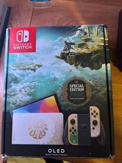 Nintendo switch OLED. Zelda edition