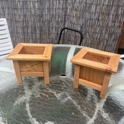 Set Of Custom Plant Boxes. Small Size Check Posted Measurements. 