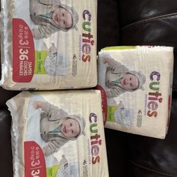 Baby Diapers Size 3