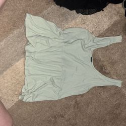 Light Green Tank Top