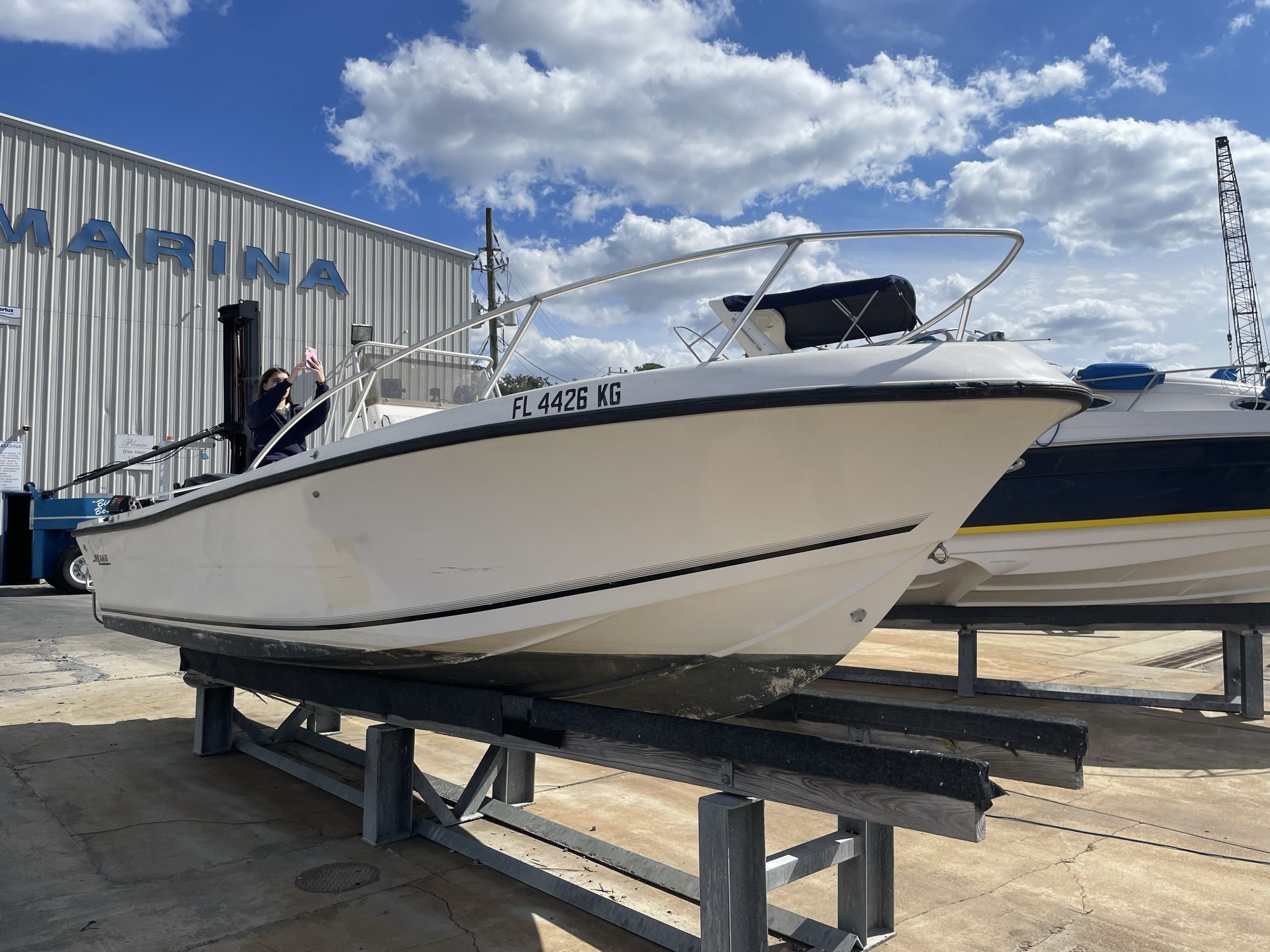 1998 Mako 221 Center Console