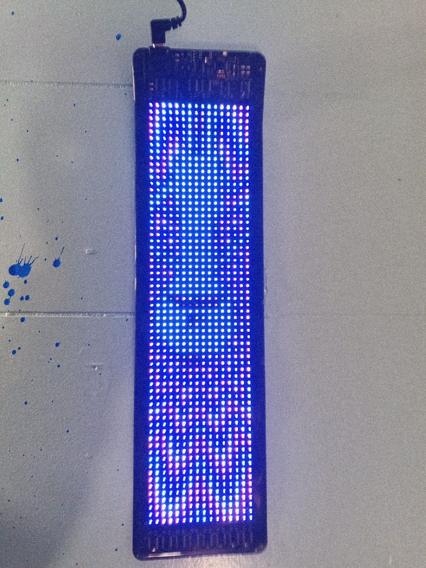 Program led sign usb