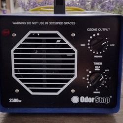 Odor stop 2500 UV commercial air purifier cleaner