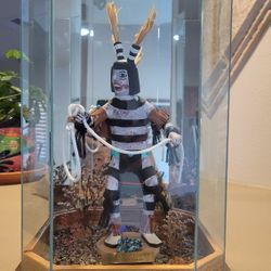 Navajo Koshari Clown  In Decorative Case