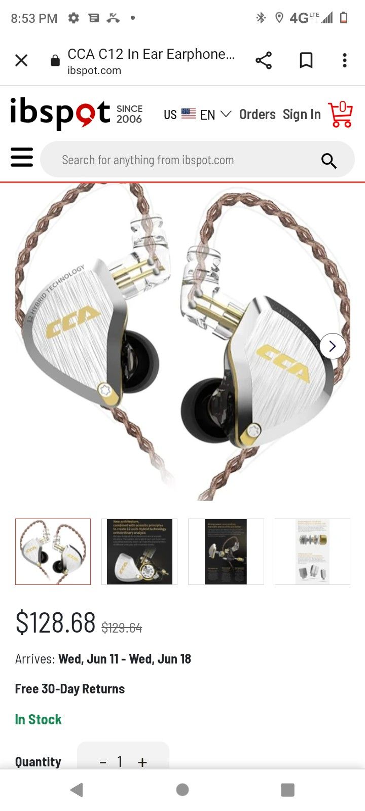 CCA Headphones