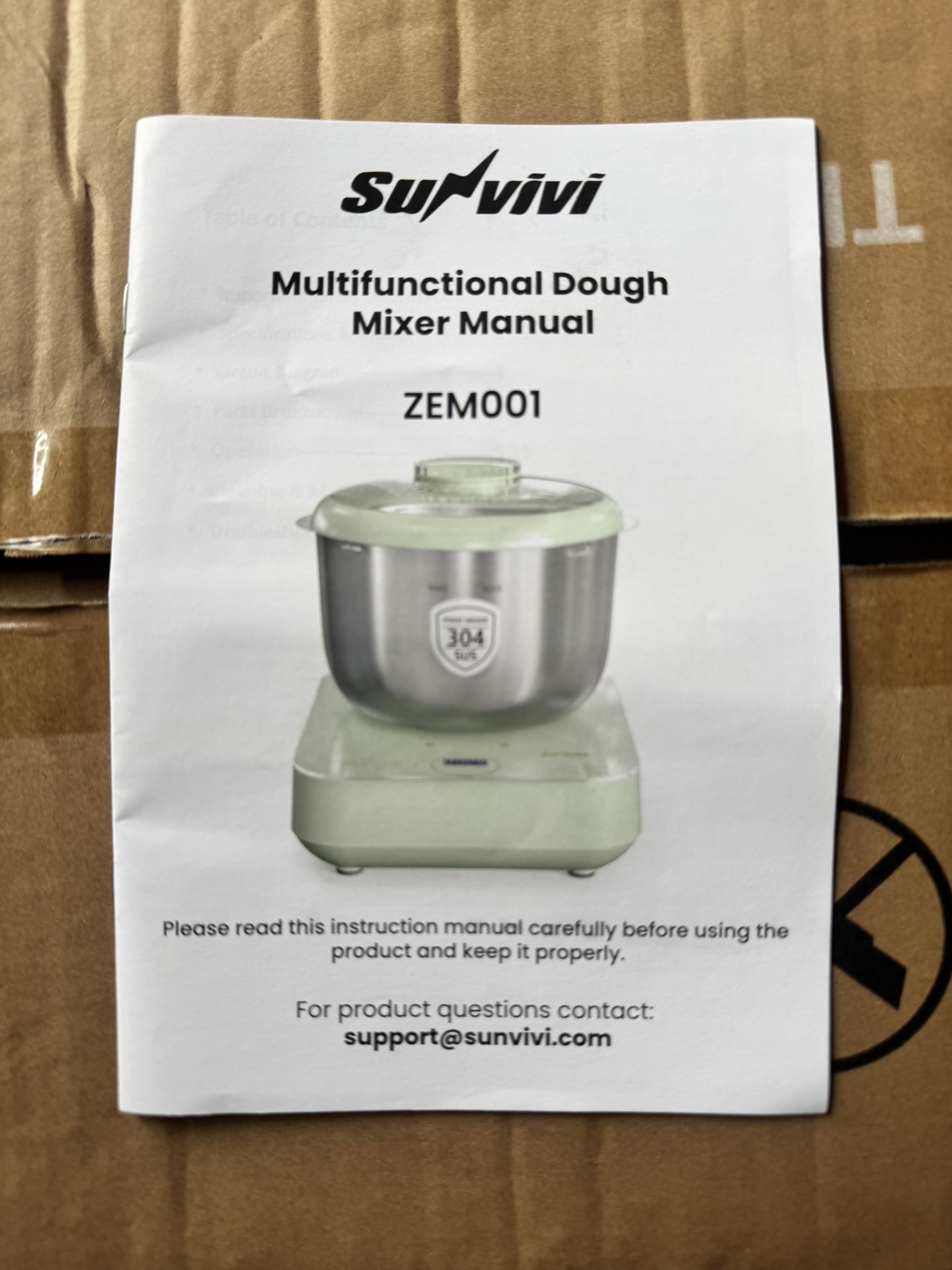 Sunvivi Multifunctional Dough Mixer