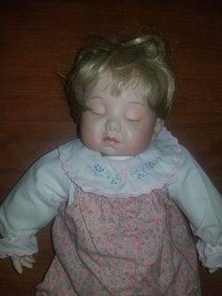Porcelain face soft body Sleeping Doll