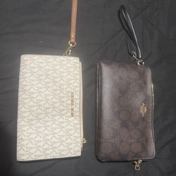 Coach and MK wallet