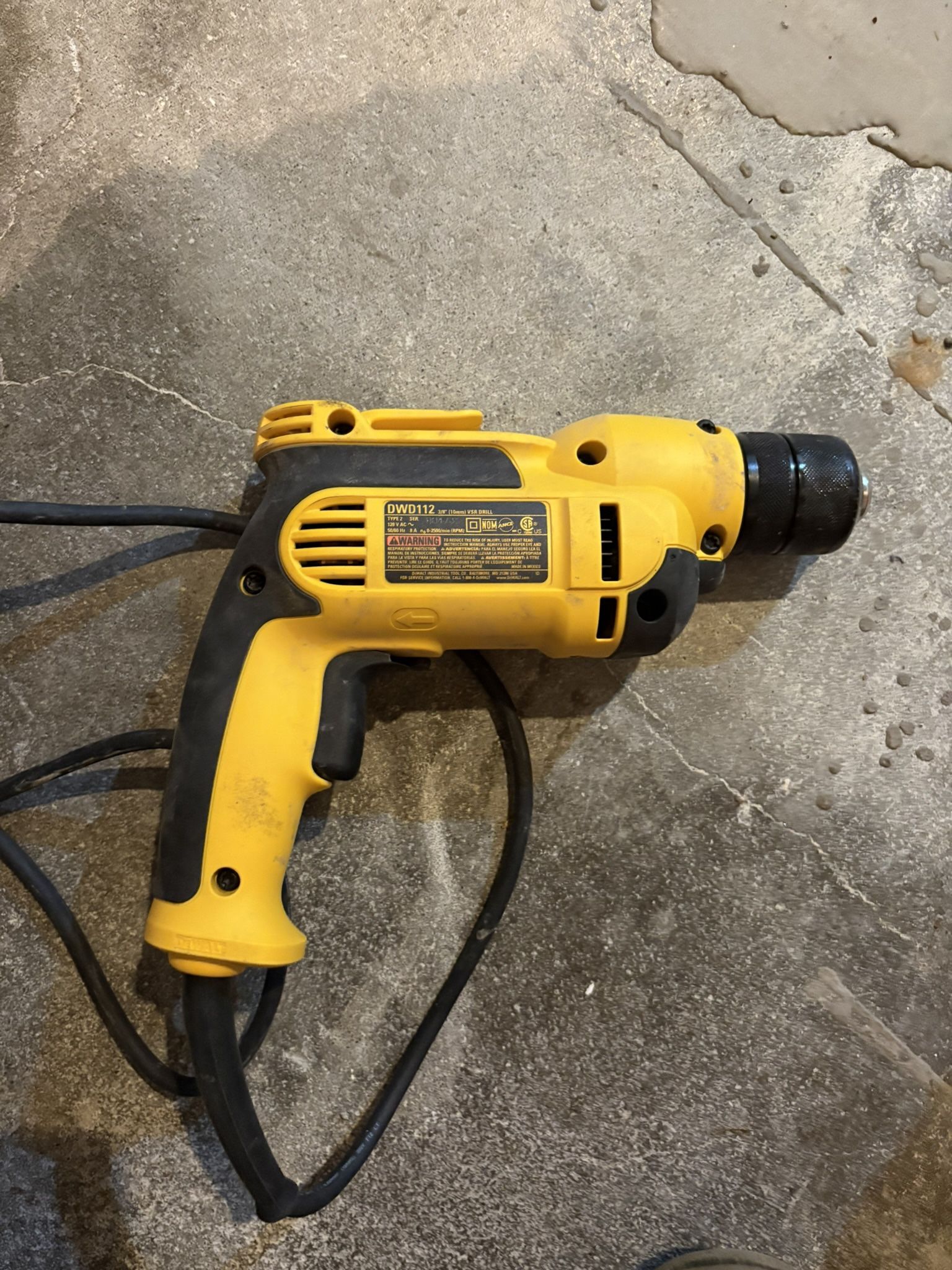 Dewalt Corded Drill