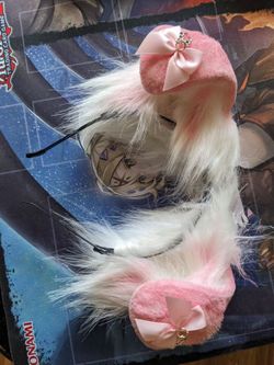 Pink Puppy Cosplay Ears
