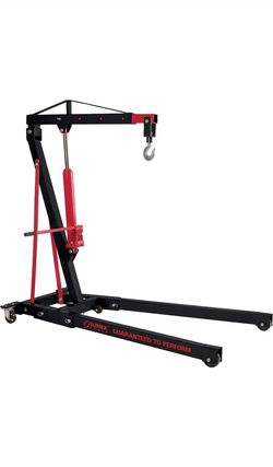 Sunex Foldable Engine Crane 2 Ton