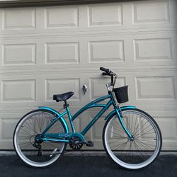 Kent Bay Breeze 26” Women’s 7-Speed Cruiser Bicycle – Comfort Bike