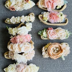 Flower Hairbands For Baby Toddler 