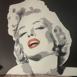 Marilyn Monroe Canvas Painting (Home Decor)