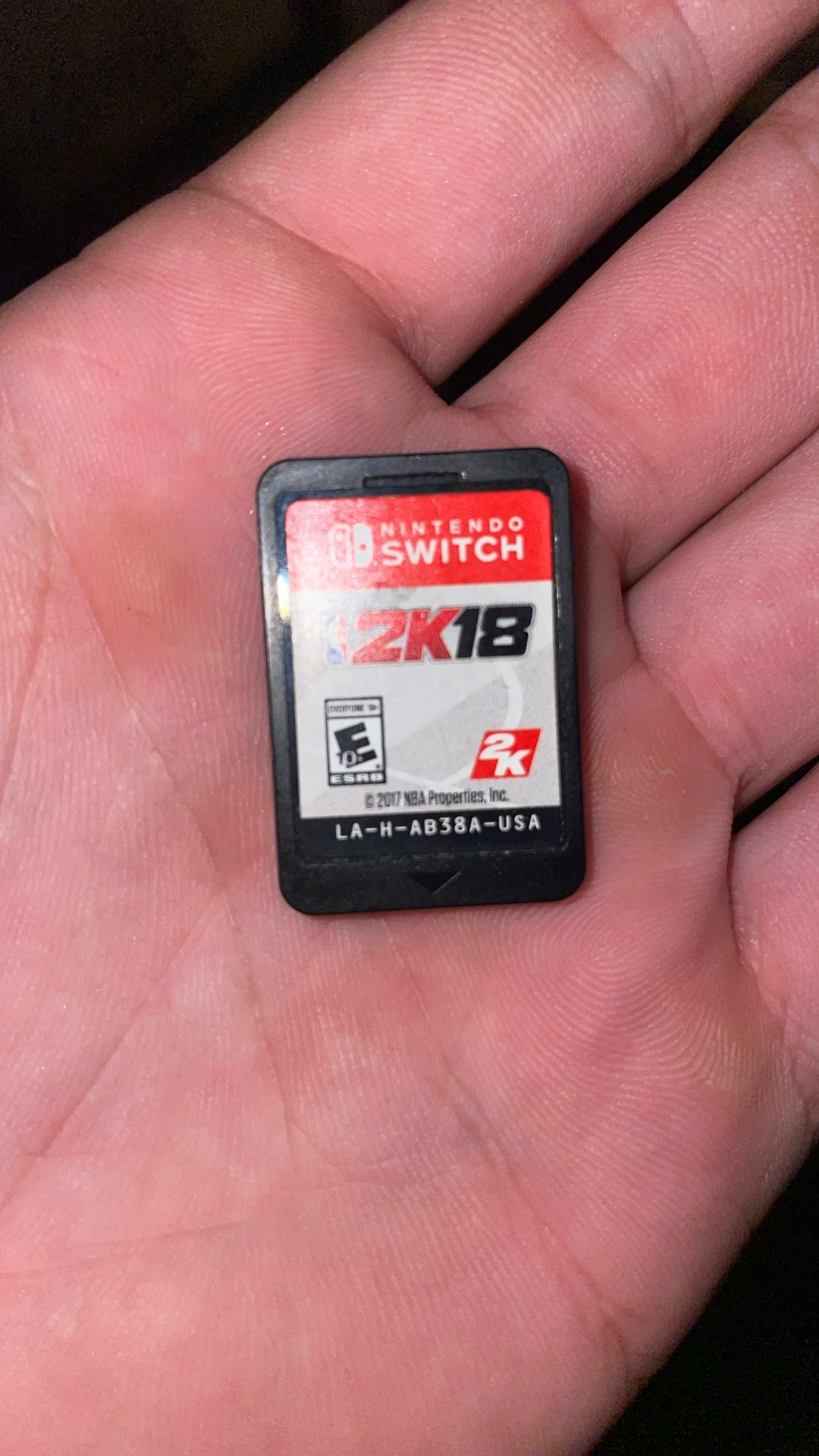 Nintendo Switch 2k 18 Basketball