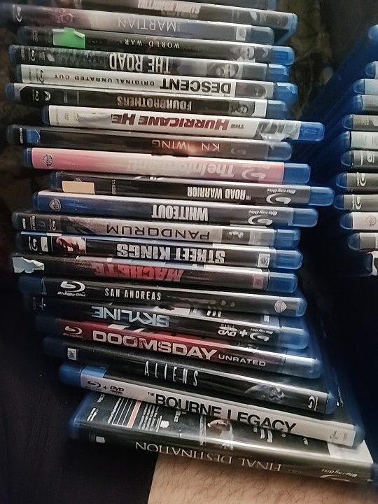 Blue Ray DVD Lot