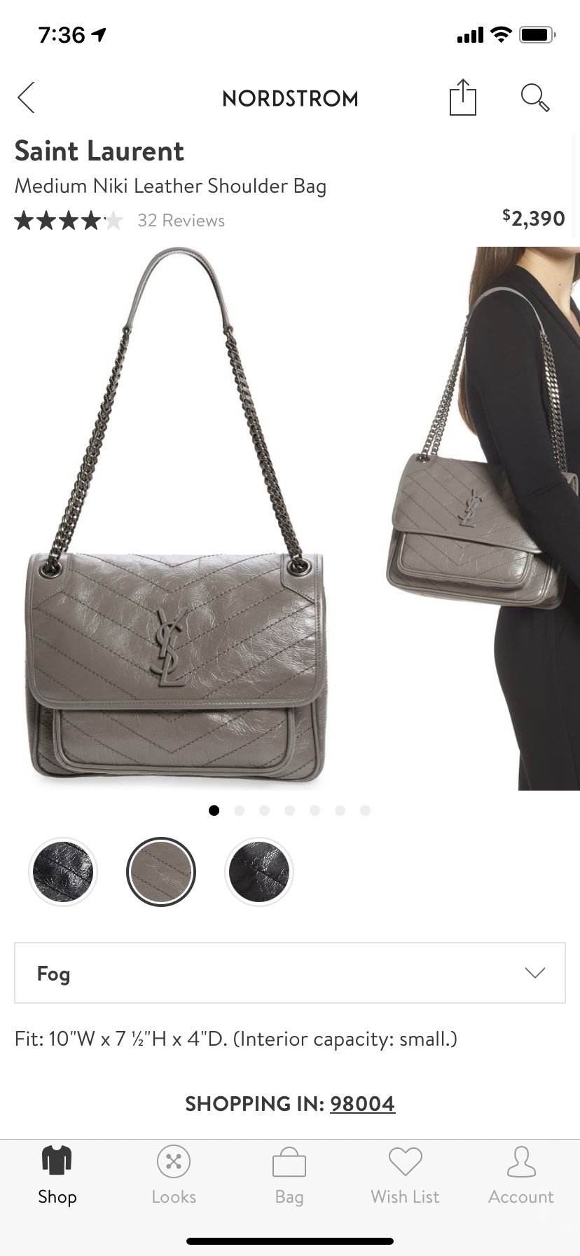 ysl niki fog