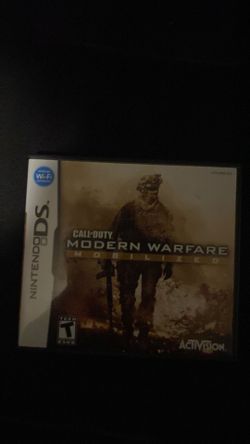 Call Of Duty Modern Warfare For Nintendo DS