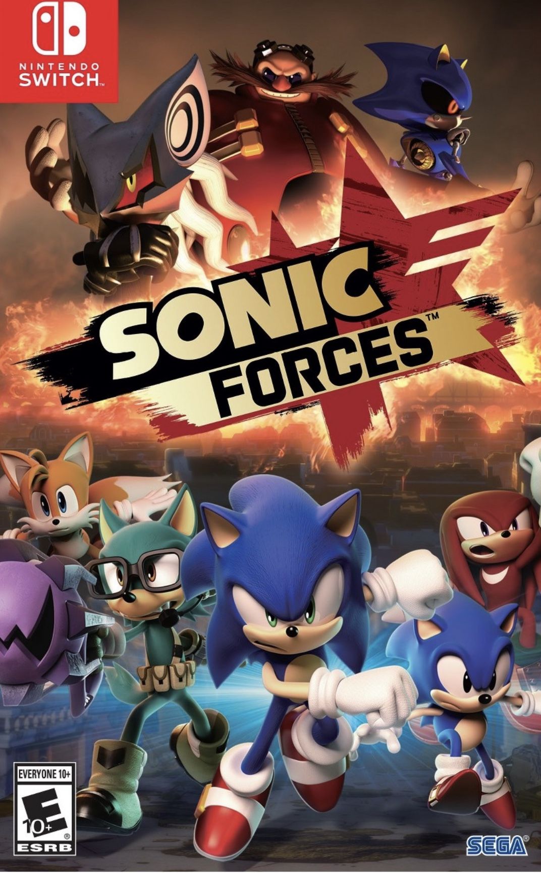 Sonic Forces for the Nintendo Switch