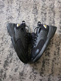 Nike Zoom 2K "Triple Black", Men's Size 7, Pre-owned - Black/Black-Anthracite