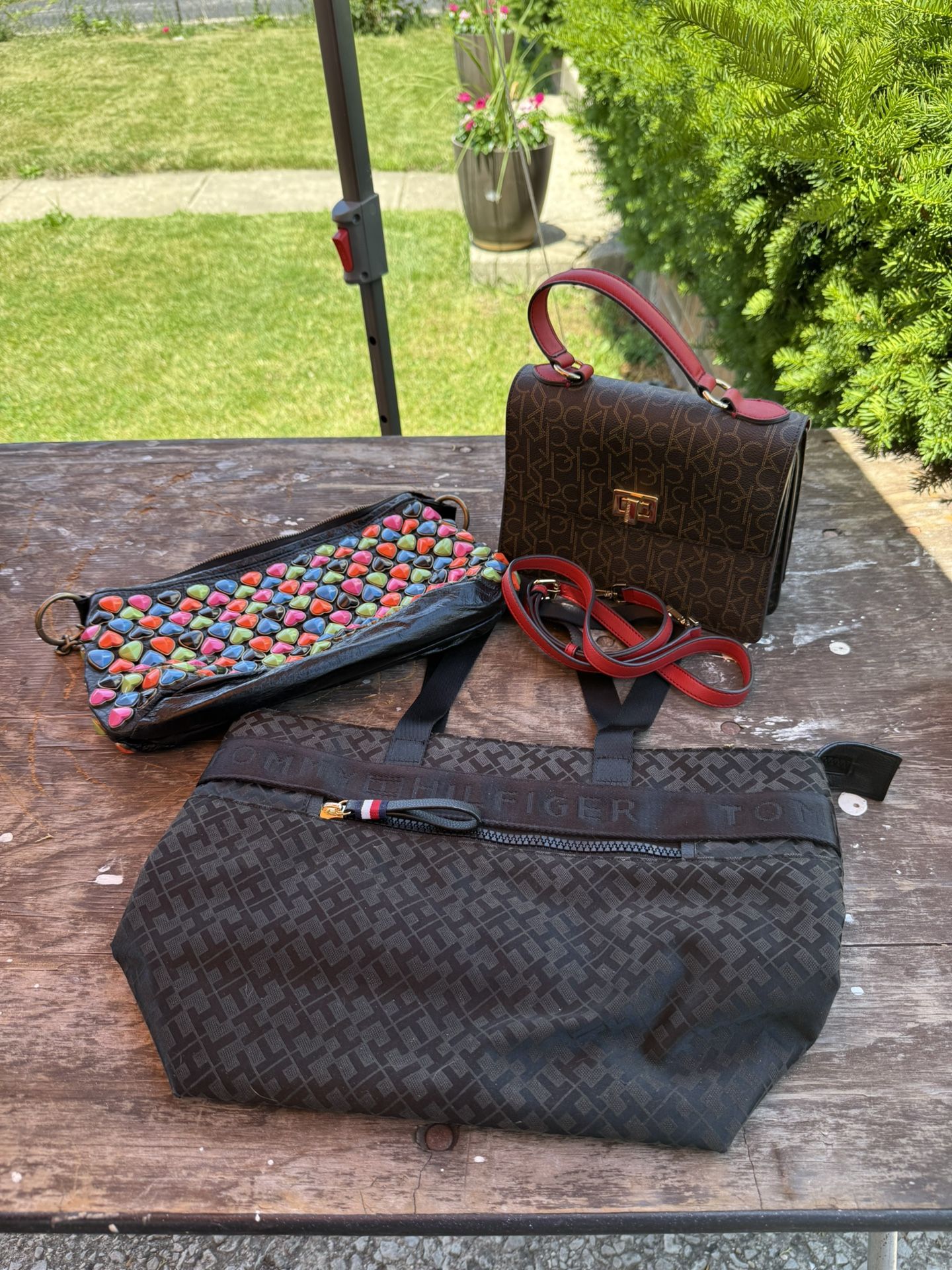 Women’s Purses - Brown Calvin Klein, Black Tommy Hilfiger, Betsey Johnson