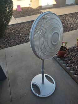 18" White Fan