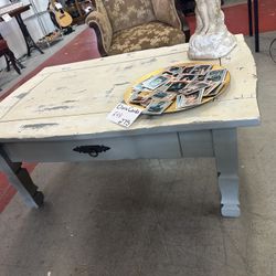 Grey Rustic Coffee Table