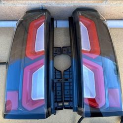 15-20 Chevy Tahoe Suburban LED Tail Lights Luces Traseras Calaveras Micas Faros Lamps