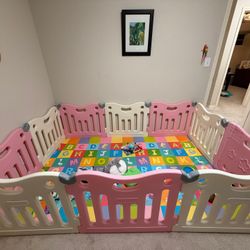 Baby care Playmat And Play Pen With Door