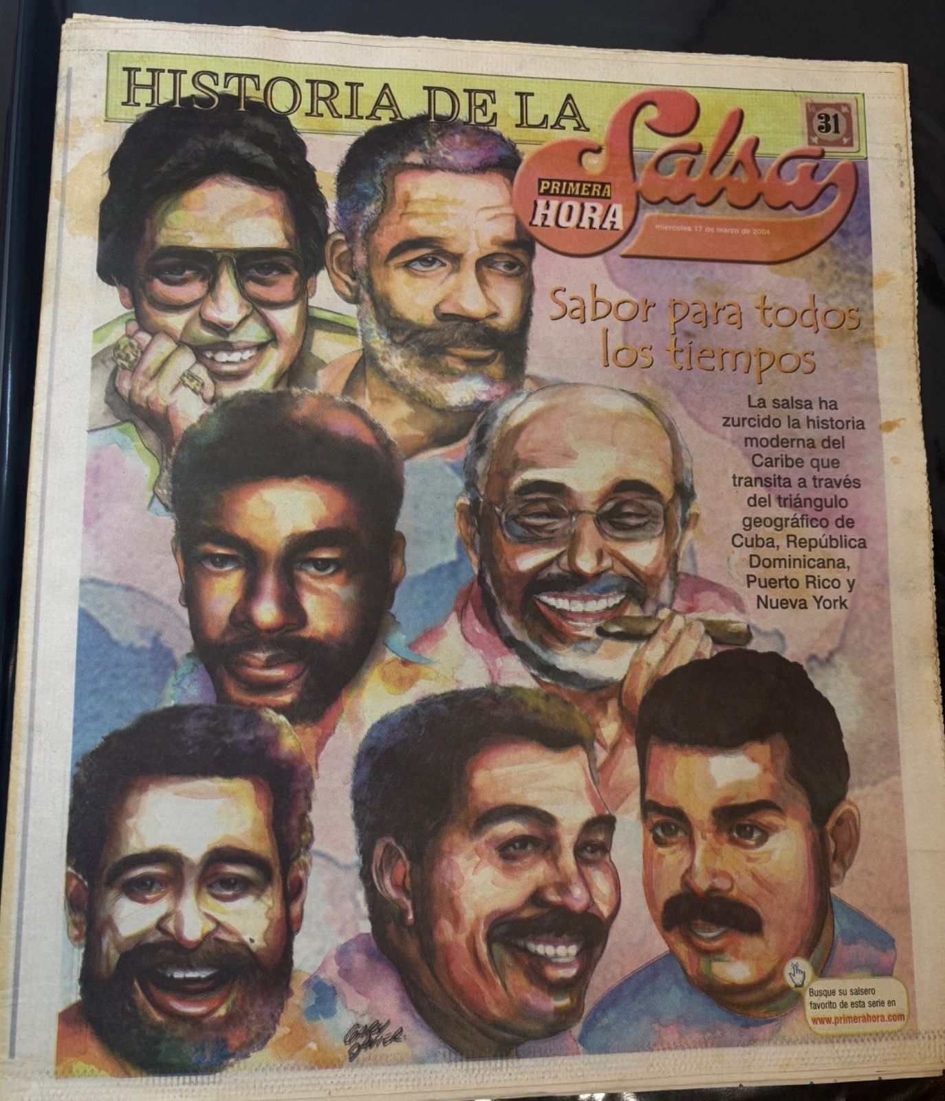 Hector Lavoe Salsa Stars Tribute Publication 2004