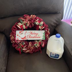 Christmas Wreath Used Once