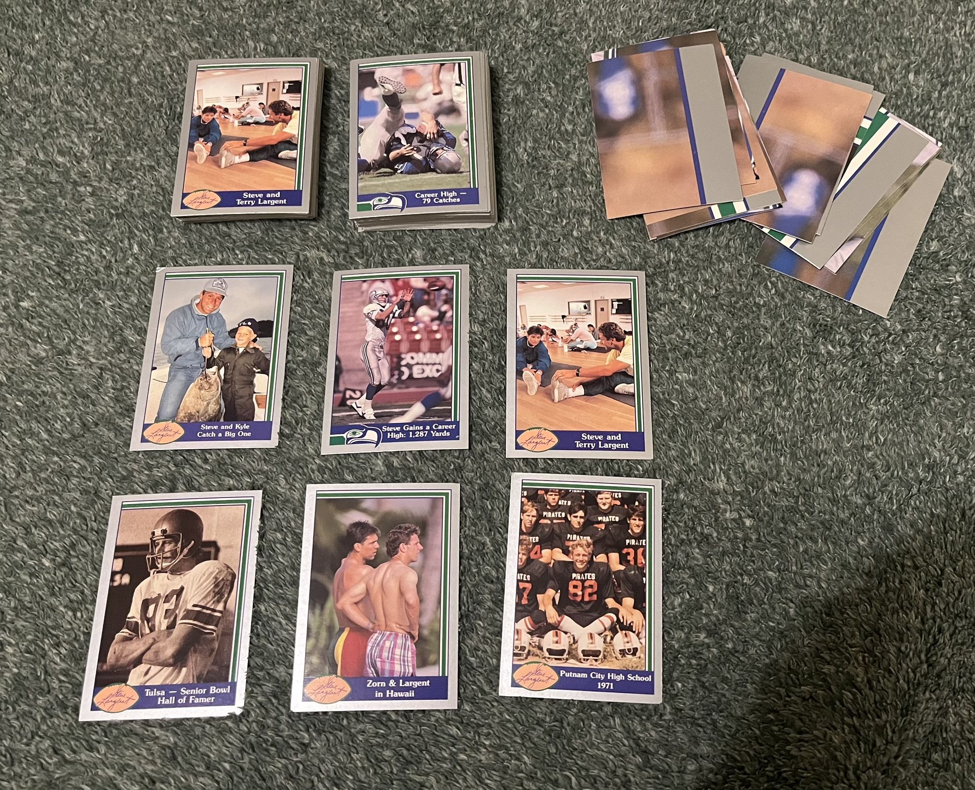 Seahawks 1989 Pacific Trading Cards - See Description