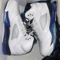 Jordan 5 Retro Grape 4.5Y 