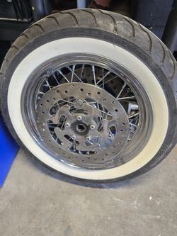 16 In Rim And Tire With Rotors