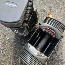 SET of Powerblock Pro Series Adjustable Dumbbells 