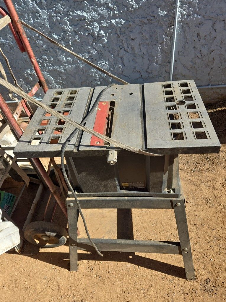 Table Saw NO Gide