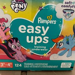 Pampers easy ups: Girls 3t-4t