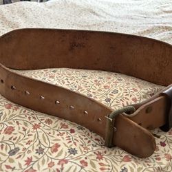 Genuine Leather Weight Belt