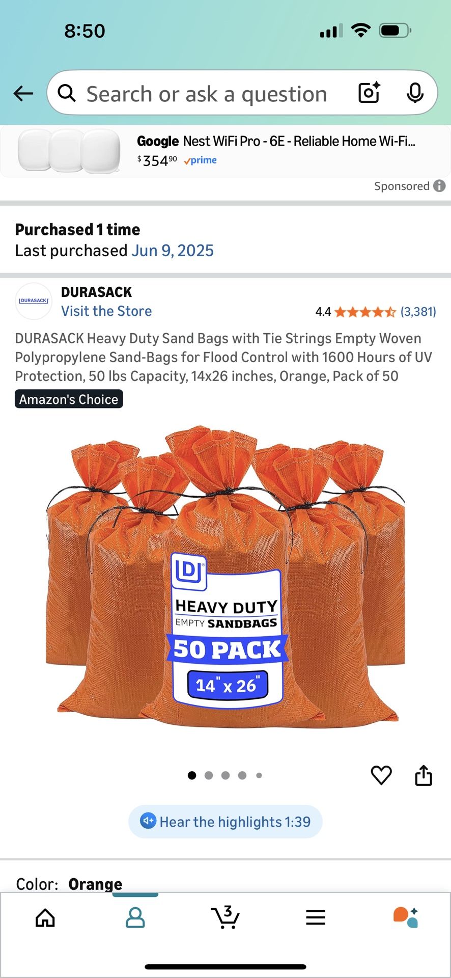 Sandbags
