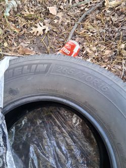 2 Truck tires.