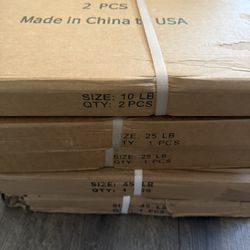 160lbs Olympic Color Coded Bumper Weight Plates Set