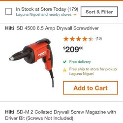 Hilti Drywall Screwdriver SD4500