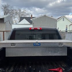 Crossbed Truck Tool Box in Aluminum, 71.36 in. Full-Size, in Diamond Plate