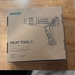 Brand New Heat Gun – Never Used, Adjustable Temperature, Versatile DIY Tool