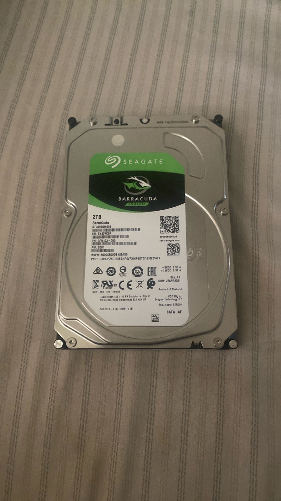 Sea Gate Barracuda 2TB
